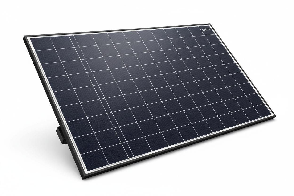 单晶硅光伏组件550W